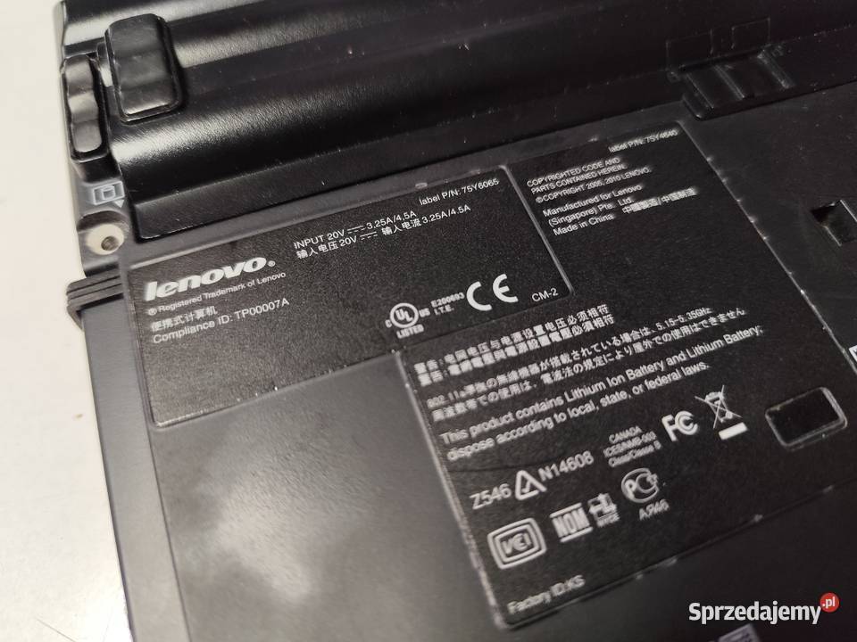 Lenovo x201 nie działa podkarpackie Łańcut