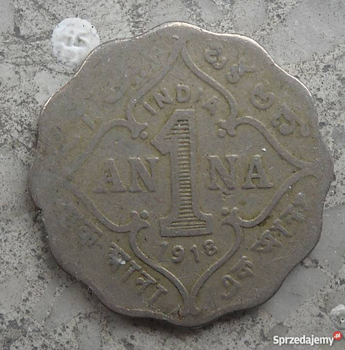 INDIE BRYTYJSKIE1 ANNA1918 rGEORGE V Legionowo sprzedam