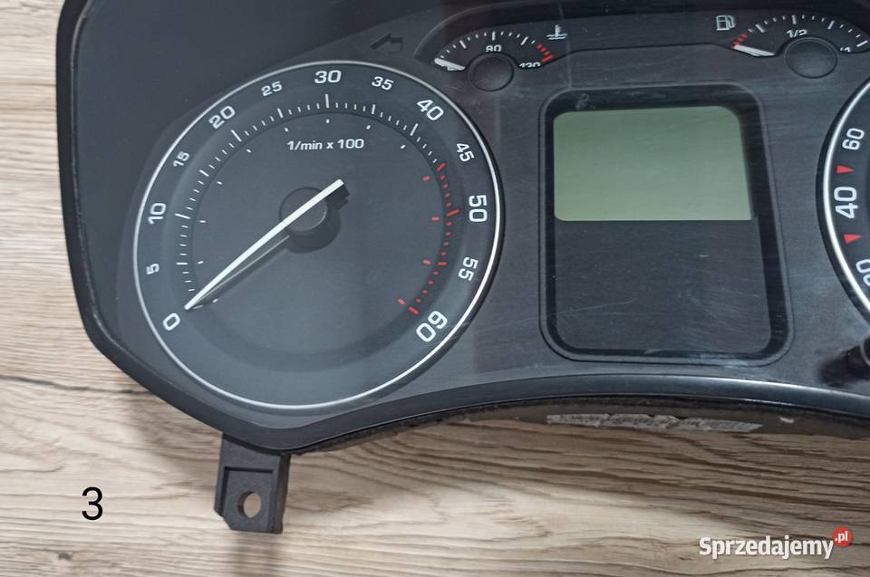 Zegary Licznik Skoda Octavia II 3