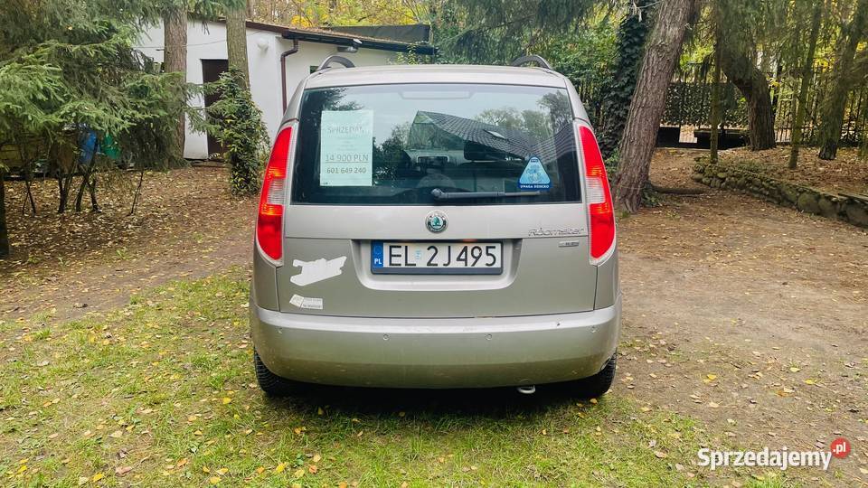 Skoda Roomster 14 PB LPG bezwypadkowa nowości w czujnik parkowania