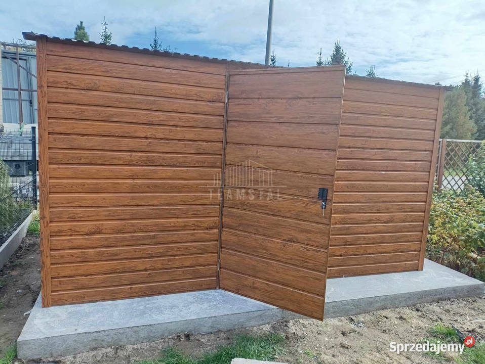 Schowek Domek Ogrodowy 4x3m Drzwi okno jasny Włocławek