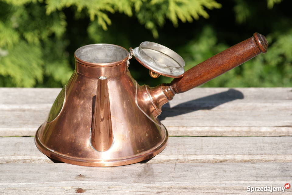 Miedziany tygielek do parzenia kawy poj 075 Warszawa