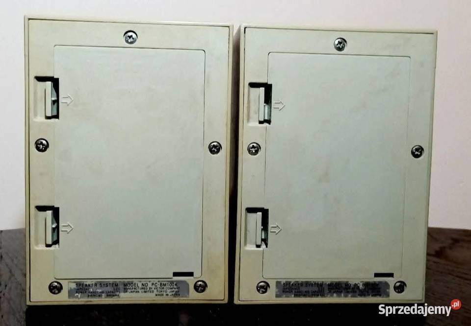 Głośniki JVC PCBM100K z 1983 r Dzierżoniów sprzedam