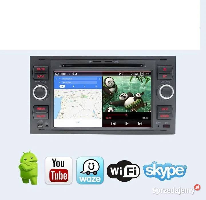 Radio Android 10 Ford Focus Mondeo Smax Cmax Pyrzowice