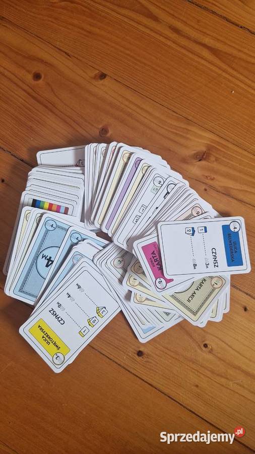 Monopoly Deal Shuffle gra karciana Sopot sprzedam