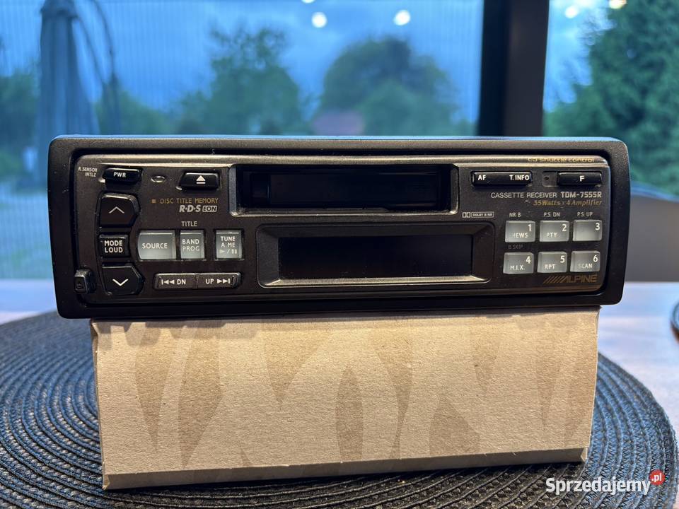 Radiomagnetofon Alpine TDM7555R Super Stan Nawojowa Góra