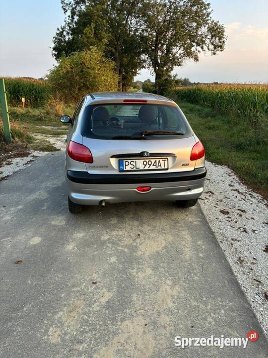 Peugeot 206 2002 r 176 gotowy do jazdy nieuszkodzony 206 Cierpice