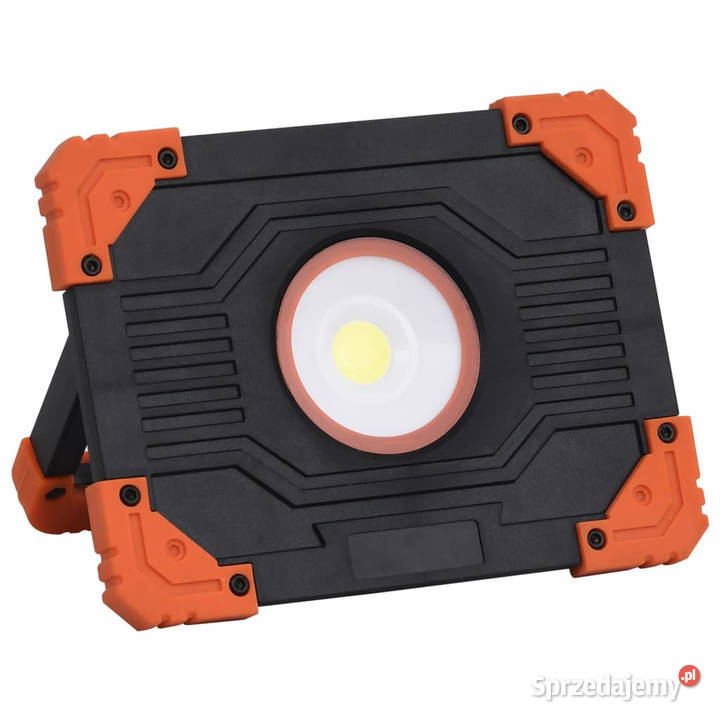 Przenośny reflektor LED ABS 10 W zimne białe Warszawa