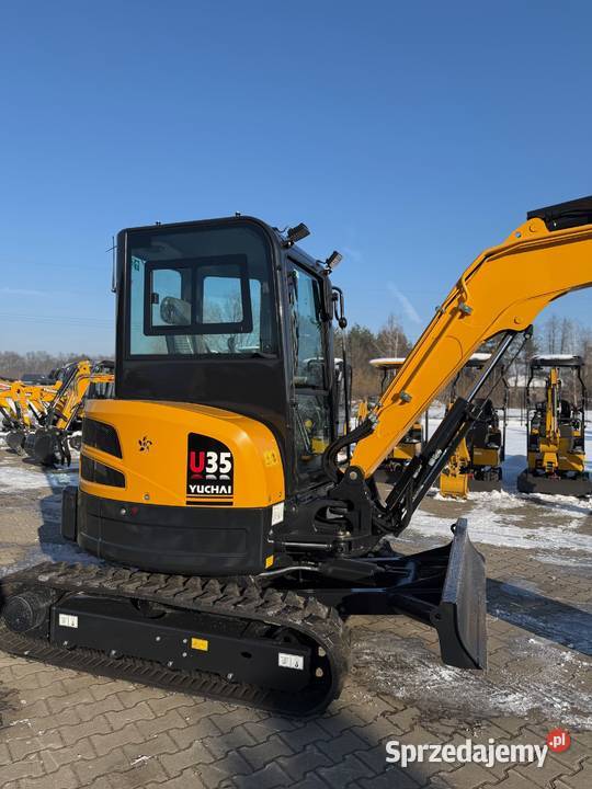 Koparka YUCHAI U35 KLIMA Silnik YANMAR 39t NOWA Halinów sprzedam