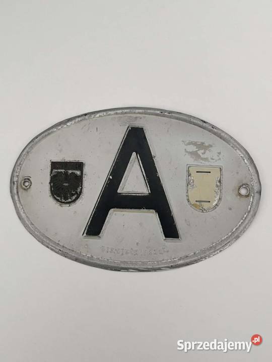 Emblemat znak tabliczka wyróżnik owalny Emblematy Lublin