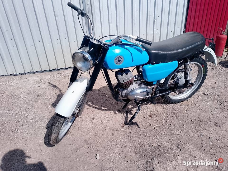 WSK 125 PRL motocykl simson Listomie
