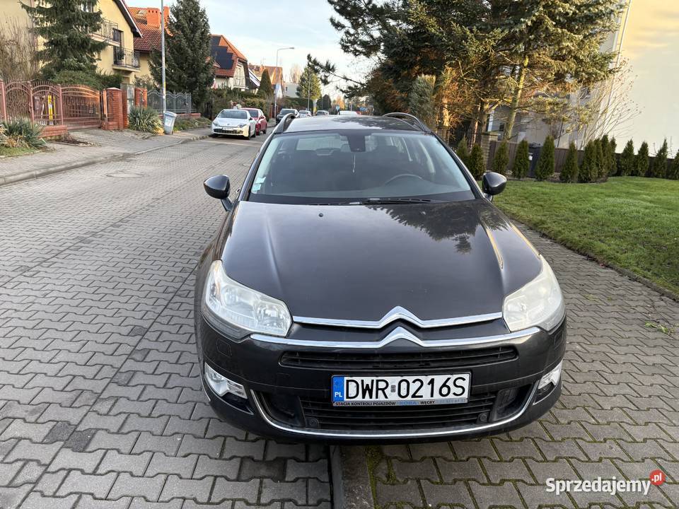 Citroen C5 Raty Prywatnie Gotowy do jazdy kombi Wrocław