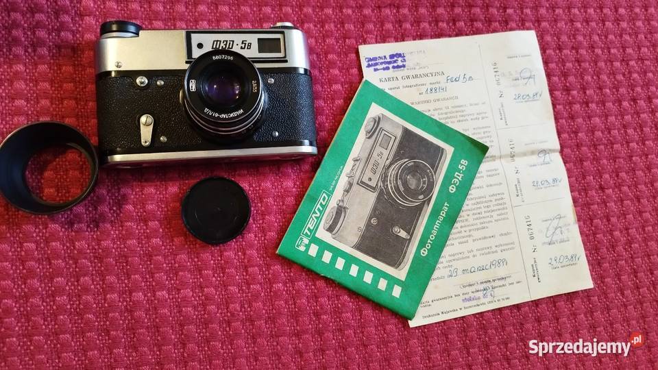 Aparat fotograficzny Fed 5B Leżajsk sprzedam