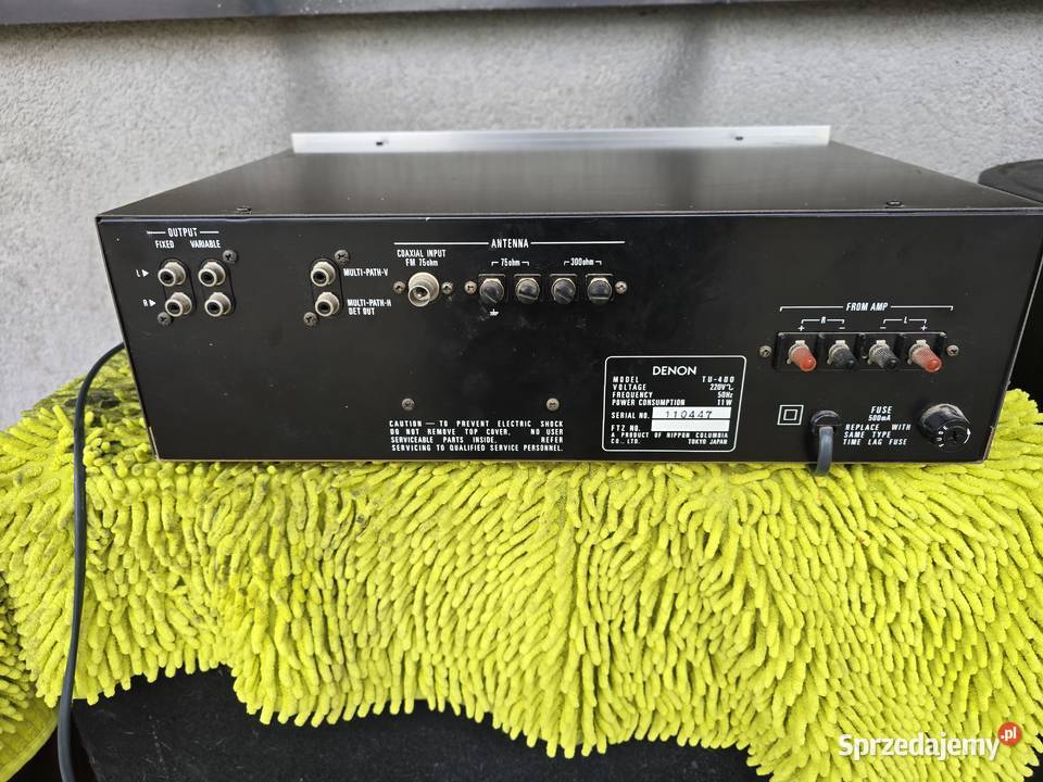 tuner denon tu400 vintage Chełm Śląski