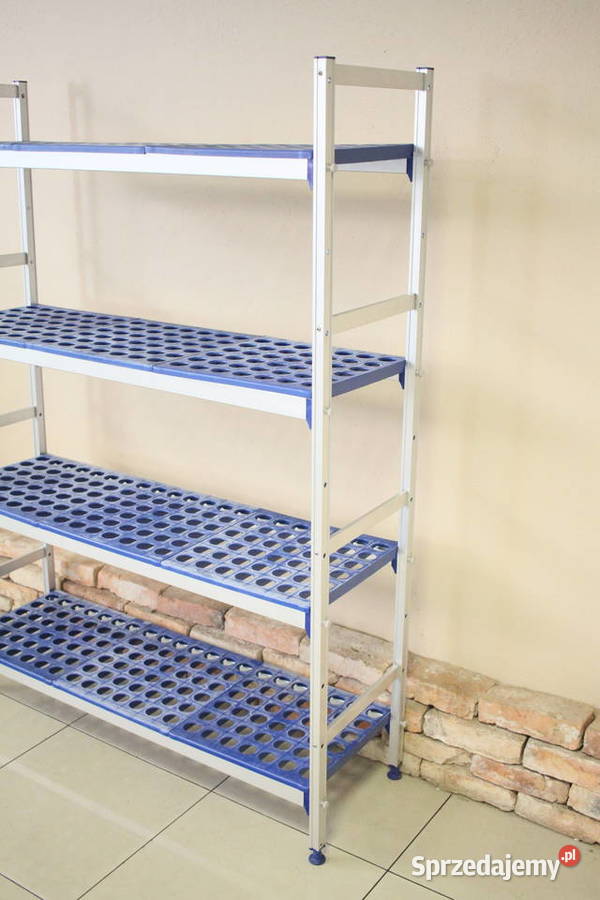 Regał aluminiowo polietylenowy 4 półki szer 125 Gastronomia śląskie Pszczyna