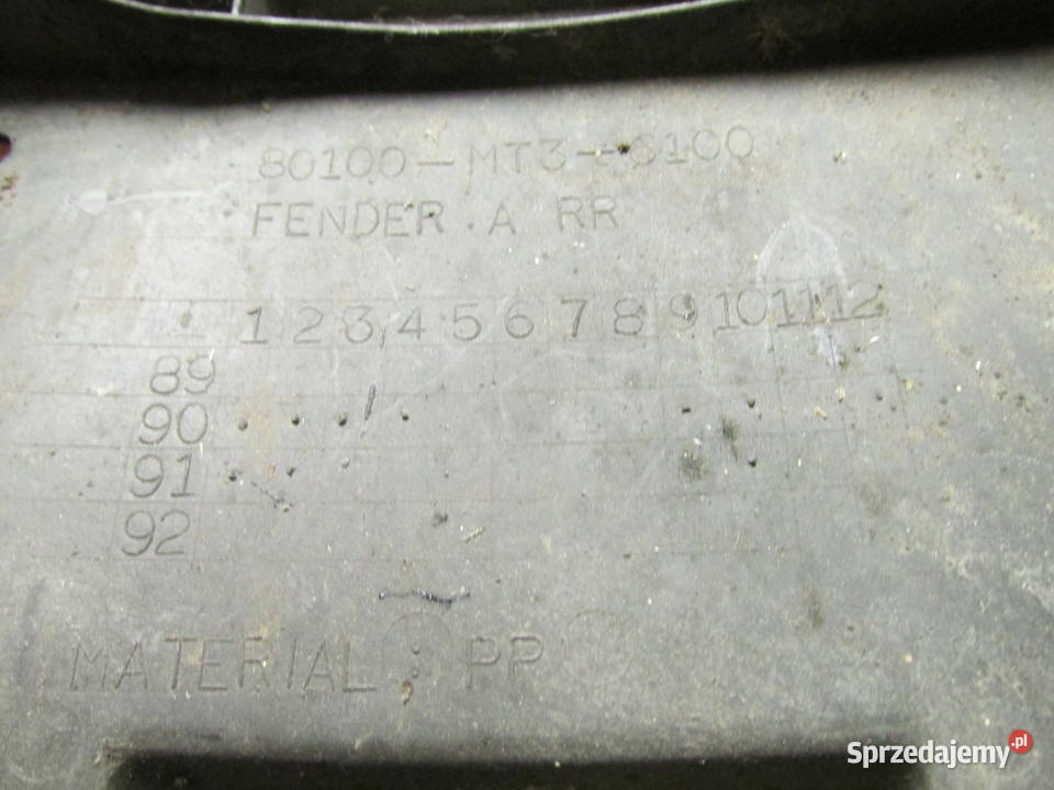 Tylny błotnik Honda ST 1100 Honda Pan European Sandomierz