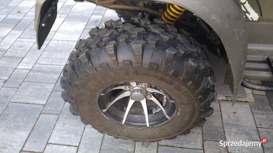 koła aluminiowe z oponami do quada canam Yamaha Pozostałe Żabno