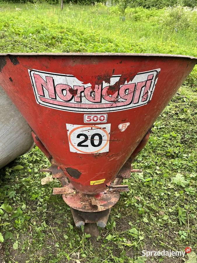 Rozsiewacz lejek Nordagri 500 warmińsko-mazurskie Bartoszyce
