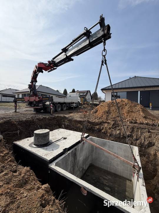 Zbiornik betonowy na deszczówkę 145m3 14500l Dom i Ogród Tarnów sprzedam