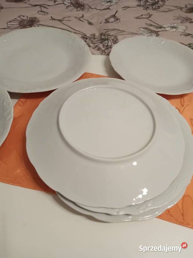 Talerze porcelanowe Mysłowice sprzedam