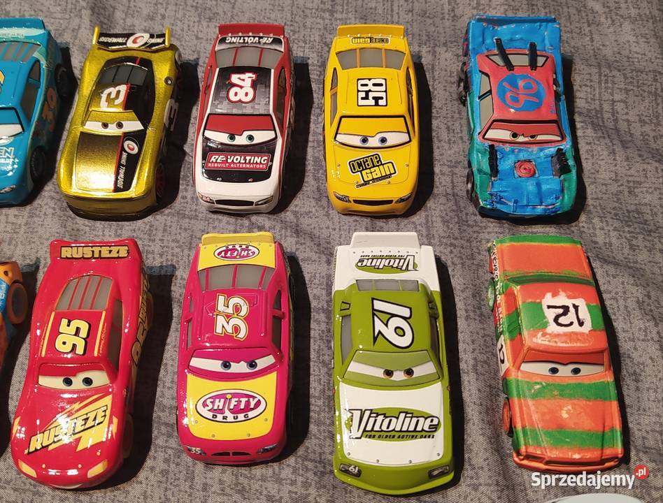 Disney Pixar Cars Auta Mattel 55 sztuk Mattel Gdańsk