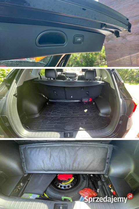 Hyundai Tucson III 16 TGDi 4x4 7 DCT Ultimate Rok produkcji 2018 Samochody osobowe Łęczyca