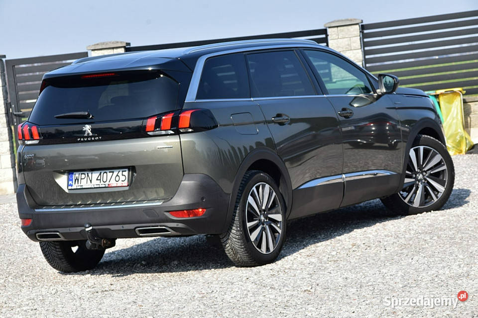 Peugeot 5008 GTLine Led PółSkóra Navi Panorama 131KM