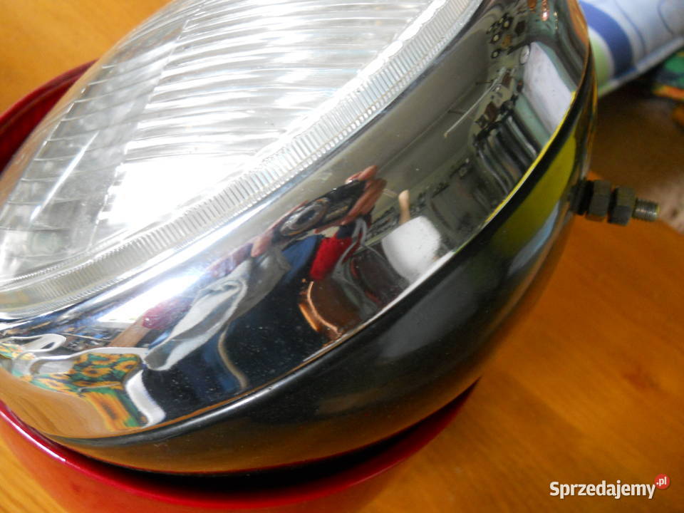 Lampy reflektory przedanie częściowo chromowane Biecz