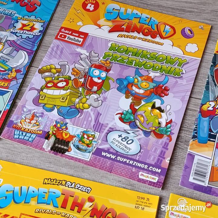 magazynów dzieci z serii SuperThings wcześniej sprzedam