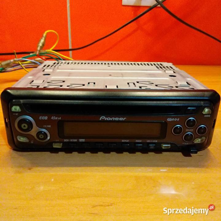 Pioneer DEH1630R Radio samochodowe 4x45 D4Q Świebodzice sprzedam