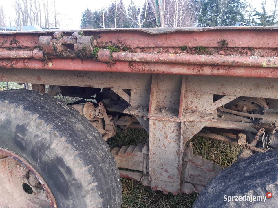 Przyczepa wywrotka uszkodzony Stelmachowo-Kolonia