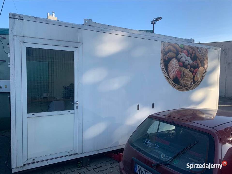 Kontener sklep do sprzedaży wędlin Sterdyń