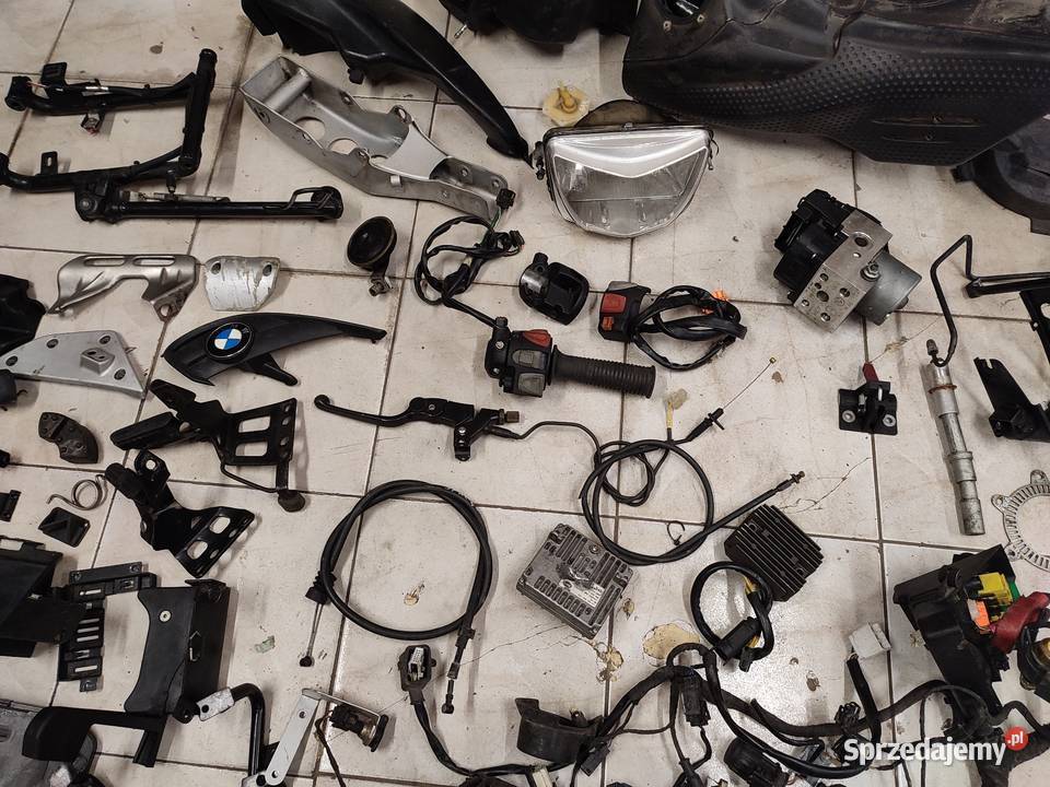 BMW F 650 GS części stopki lampa Wiązka bak dolnośląskie Jelenia Góra