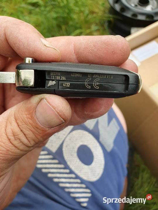 Kluczyk Opel CORSA D 433MHz G4AM433TX V10 Zamki, wkładki i kluczyki sprzedam