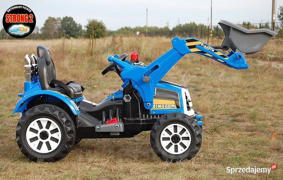 MOCNY TRAKTOR Z ŁYŻKĄ KINGDOM 12V DWIE kujawsko-pomorskie Toruń