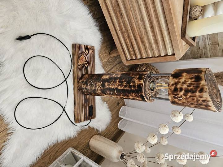 Zachwycająca Lampa Drewniana Nature is Wealth 2 świętokrzyskie Starachowice