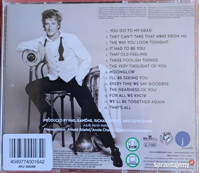 CD Nowa Wspaniały Album CD ROD STEWARD Album It Płyty i kasety dolnośląskie Lubin