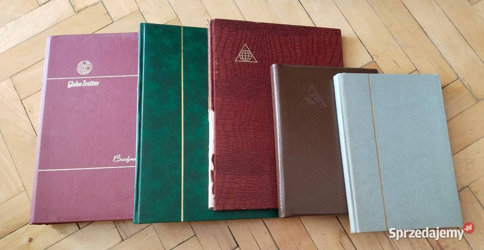 5 klaserów znaczków i kopert