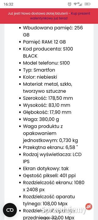 Sprzedam doogees100 Białystok