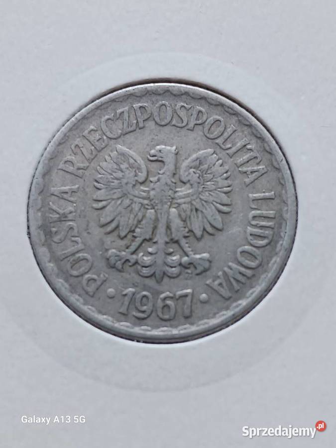 1 Złoty 1967 r 2 Konin