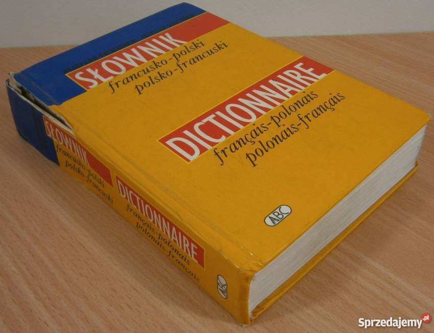 SŁOWNIK FRANCUSKOPOLSKI POLSKOFRANCUSKI warmińsko-mazurskie Elbląg