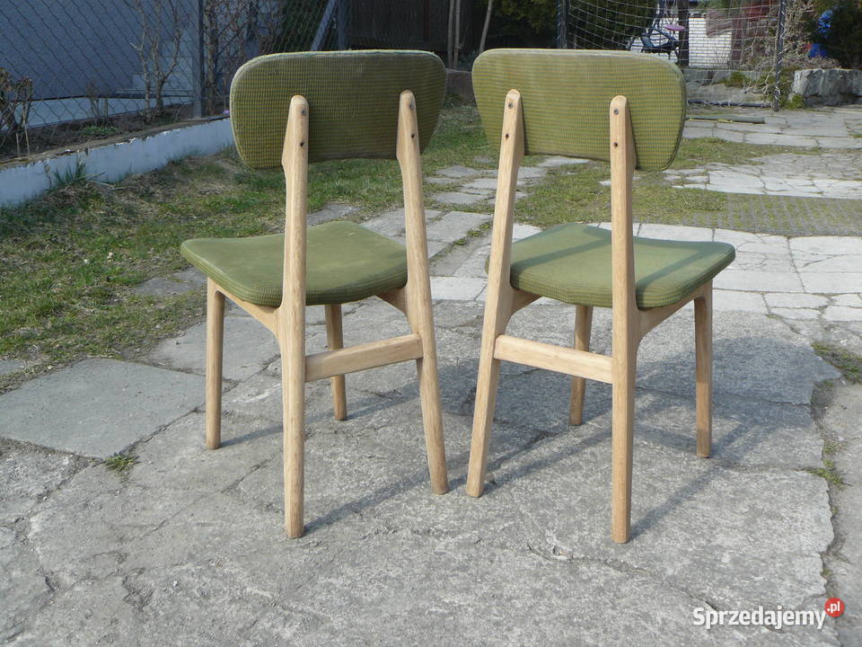 Stare krzesła dębowe sprzedam