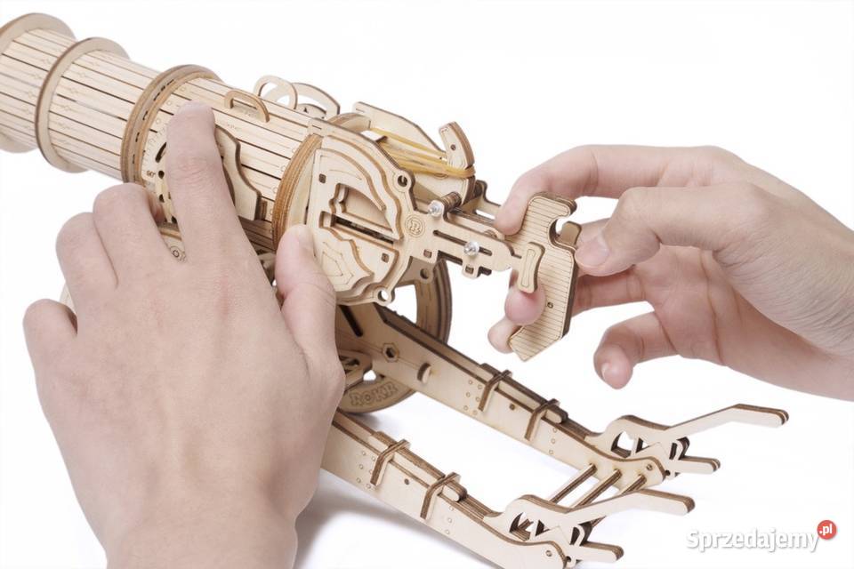 ROBOTIME Drewniane Puzzle 3D Średniowieczna Zamość