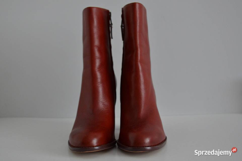 UWODZICIELSKIE rude botki Sam Edelman naturalna podlaskie sprzedam