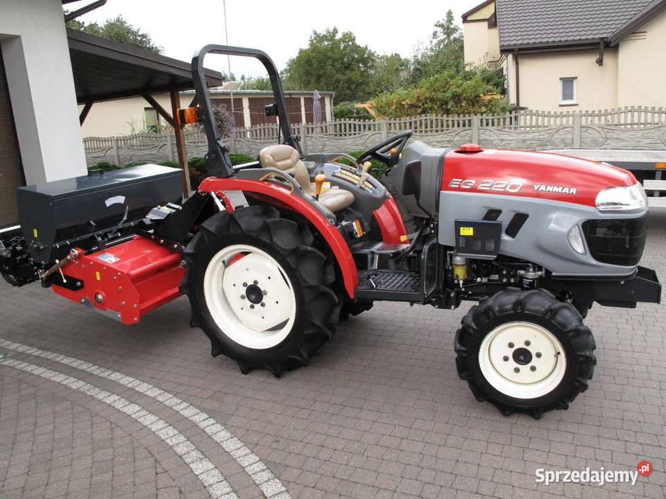 Mini Traktorek Yanmar EG220 4X4 22 Wspomaganie Yanmar Międzyrzec Podlaski sprzedam