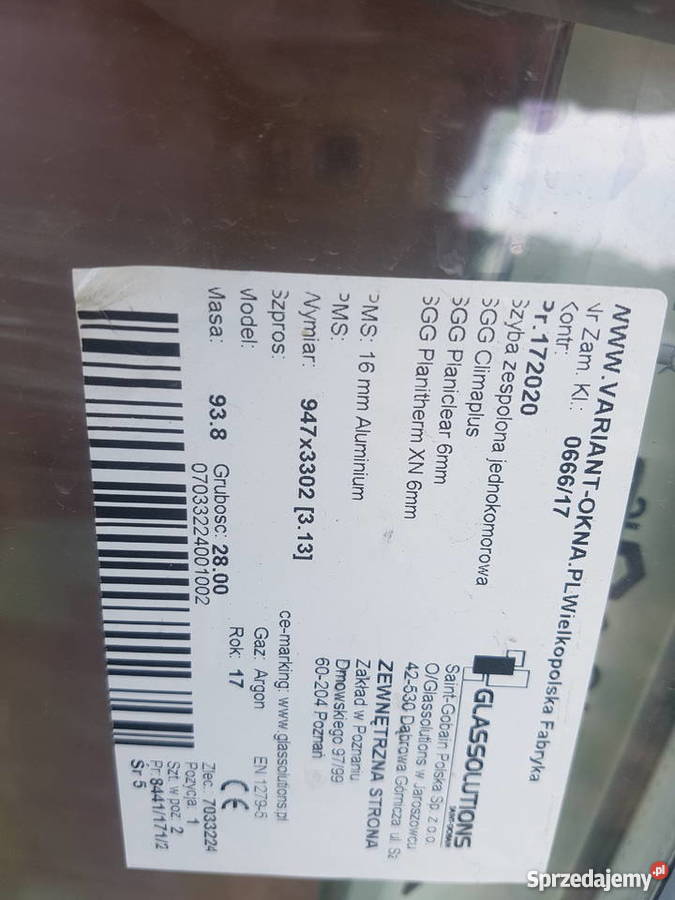 Okno witryna salon wystawa PCV Namysłów