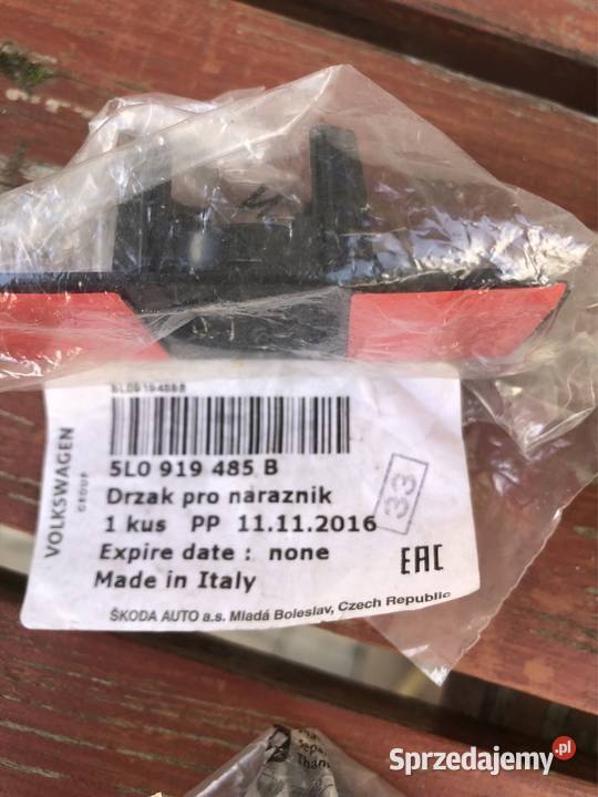 Mocowanie czujnika pdc skoda yeti 5J0 Pozostałe Kozy