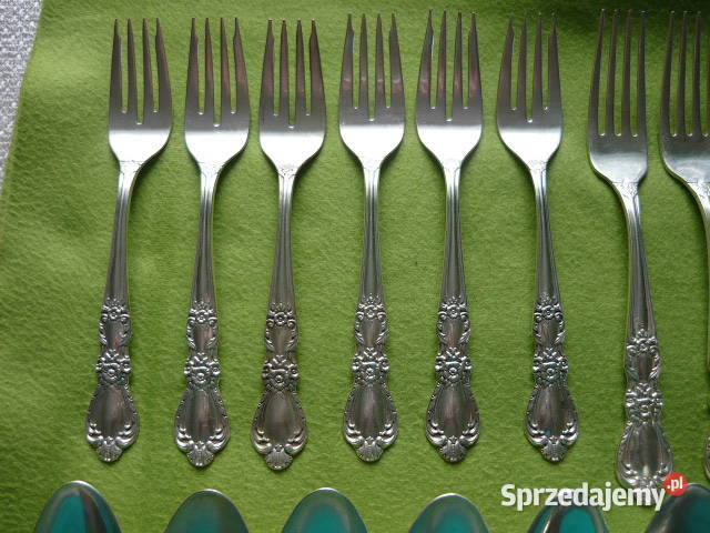 Sztućce posrebrzane kolekcjonera 1847 Rogers Myszków
