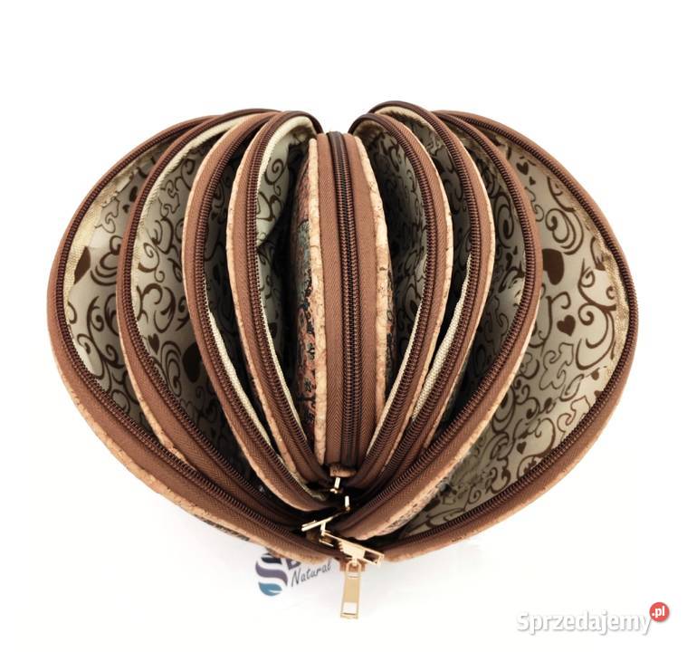 Kosmetyczka zestaw 5w1 MATRIOSZKA z korka eko Katowice sprzedam