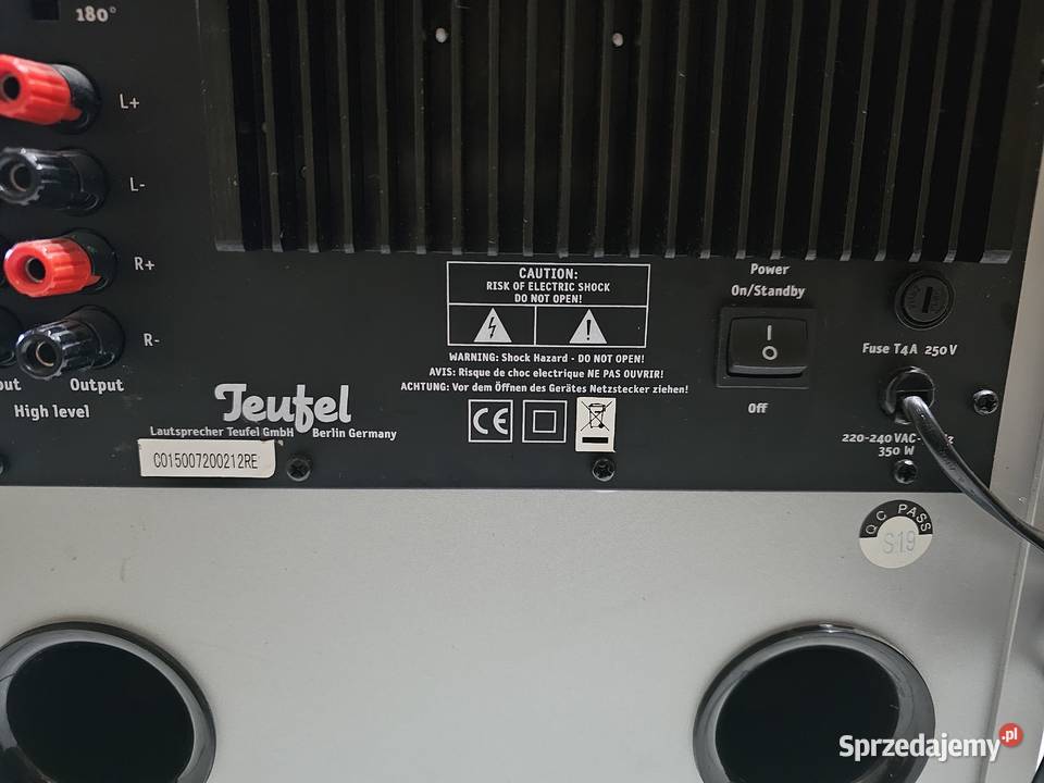 Subwoofer aktywny TEUFEL Concept S GIGA BASS Gorzów Wielkopolski